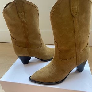 ISABEL MARANT Suede Luliette Boot, size 38.
